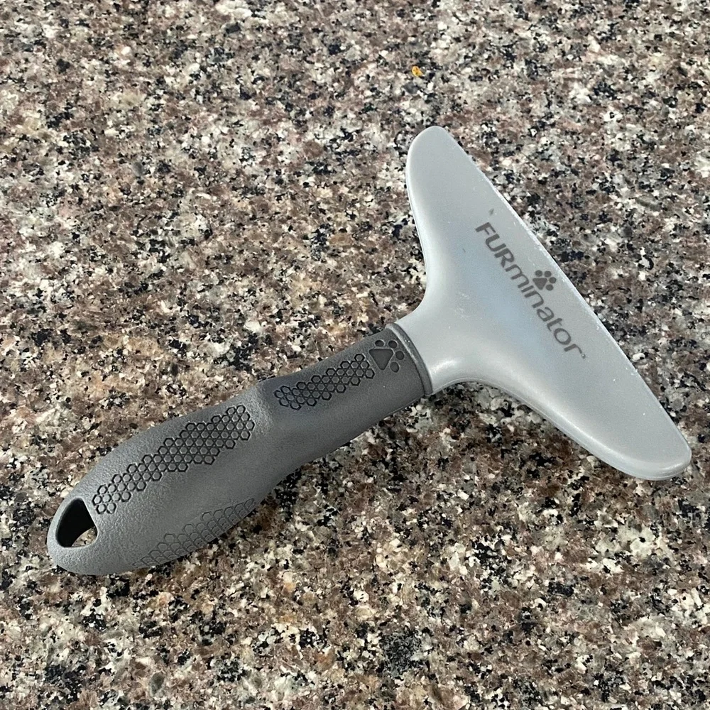 FURminator Gray and Black Grooming Tool